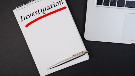 Investigation note pad