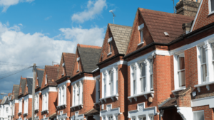 A row of houses