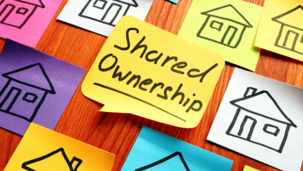 'Shared ownership' written on a post it note